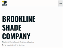 Tablet Screenshot of brooklineshade.com